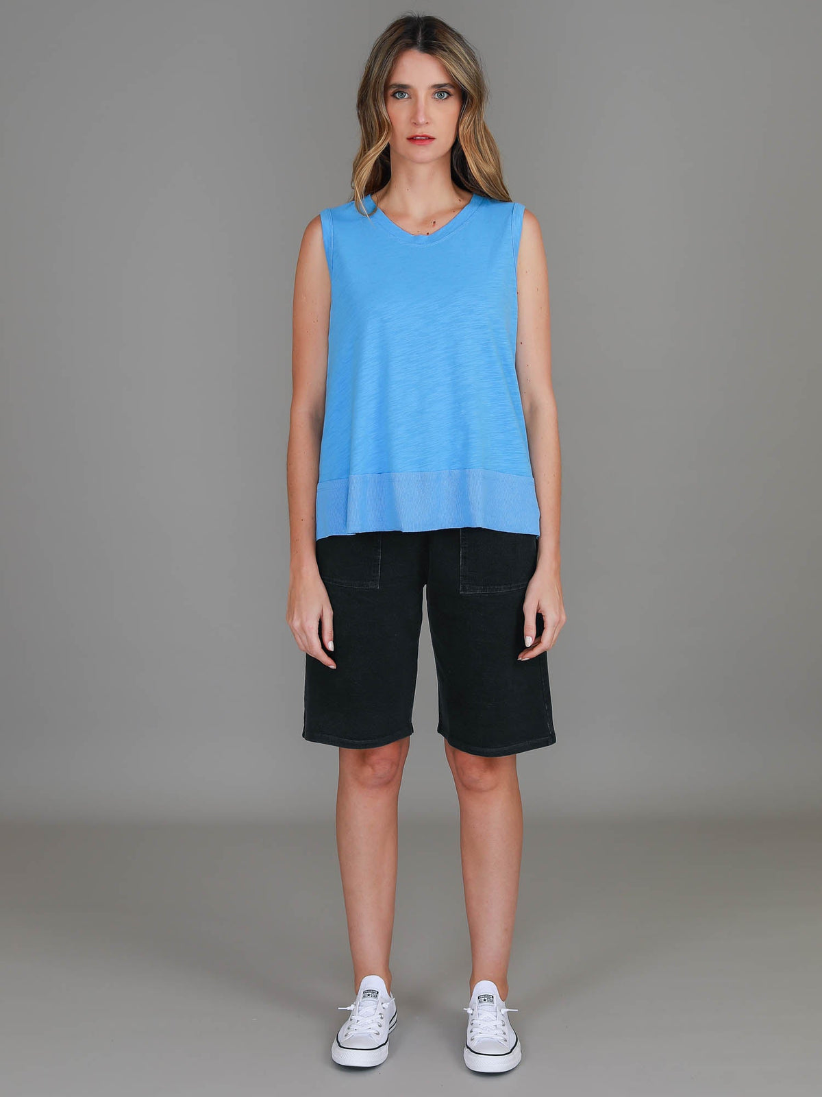 Sonya | Women's Tank Top – Cotton Slub Jersey