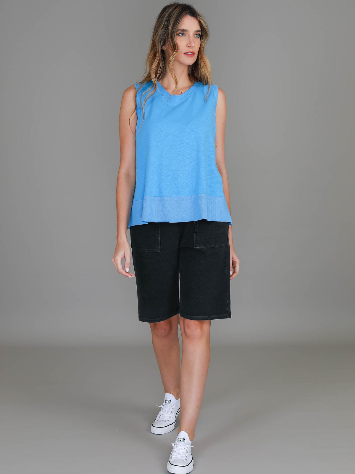 Sonya | Women's Tank Top – Cotton Slub Jersey