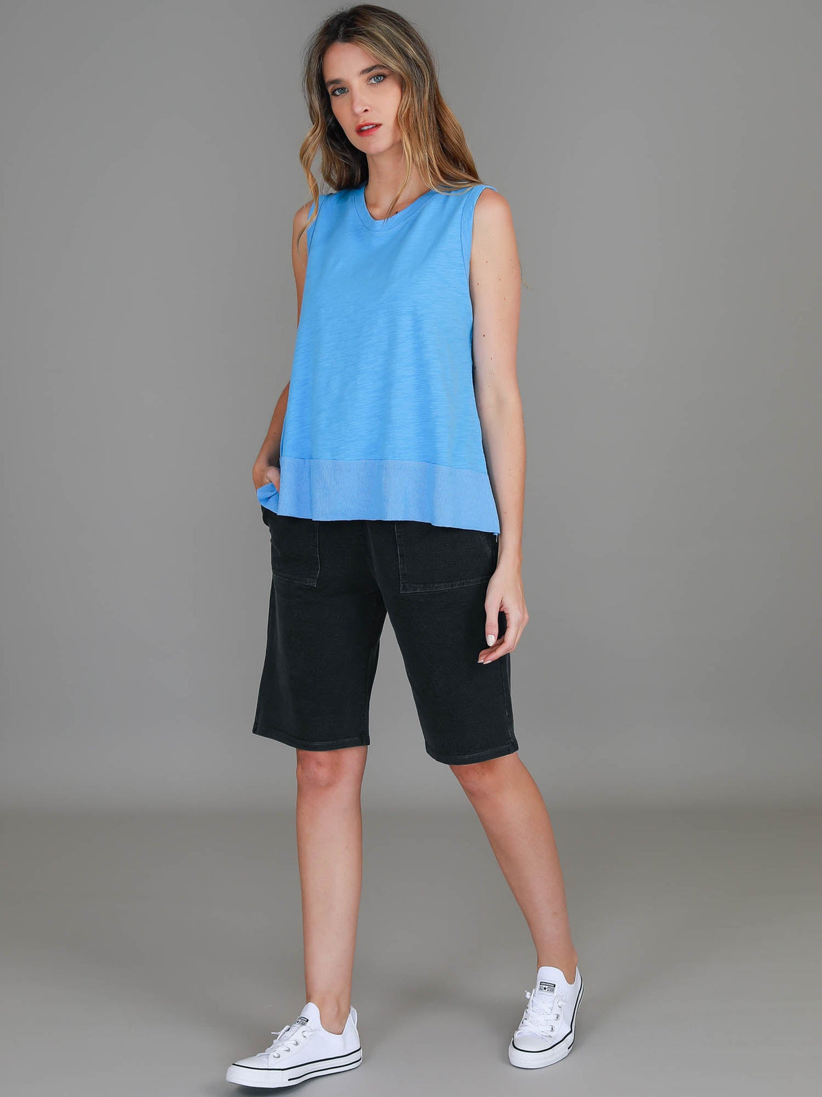 Sonya | Women's Tank Top – Cotton Slub Jersey