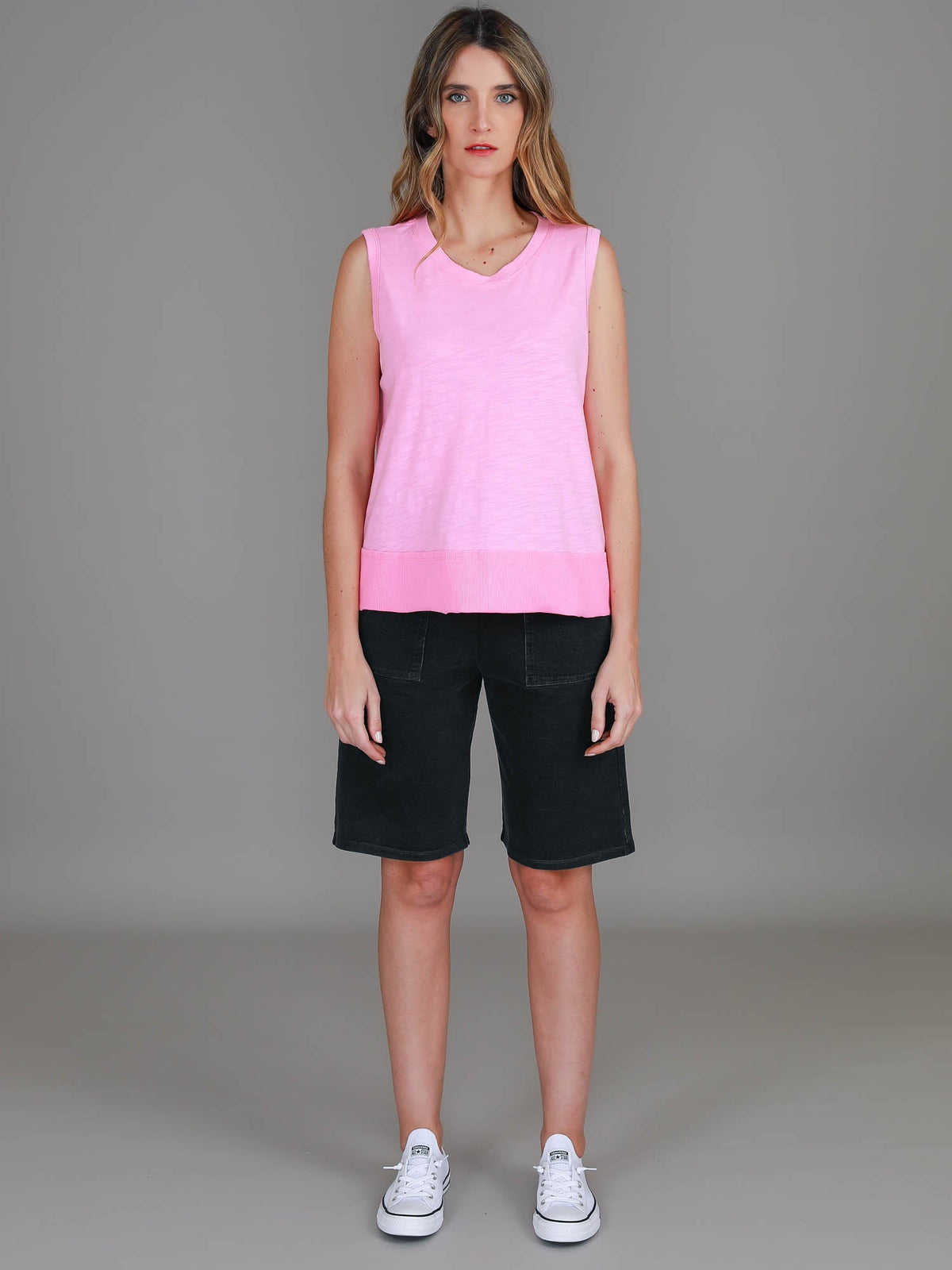 Sonya | Women's Tank Top – Cotton Slub Jersey