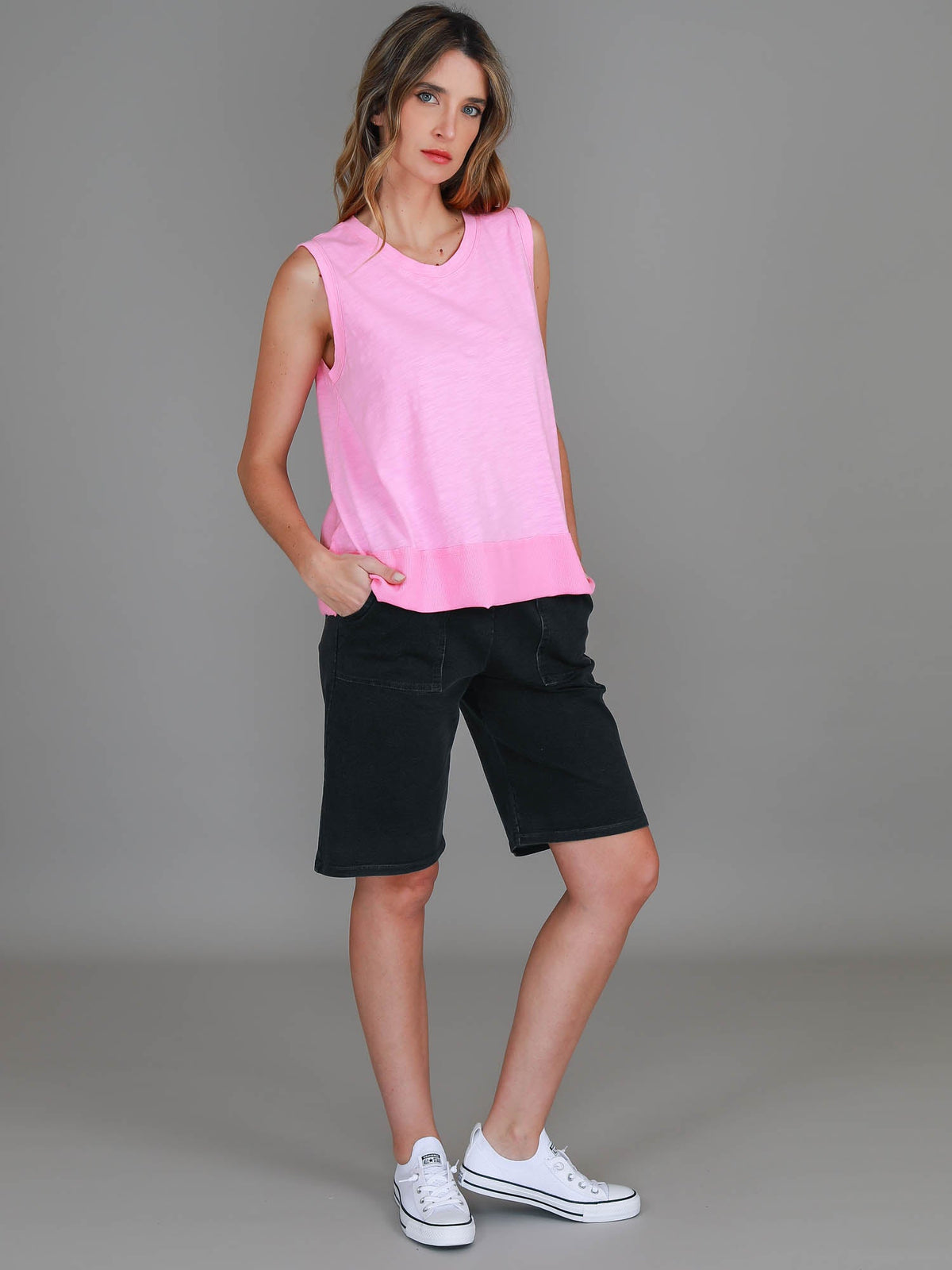 Sonya | Women's Tank Top – Cotton Slub Jersey