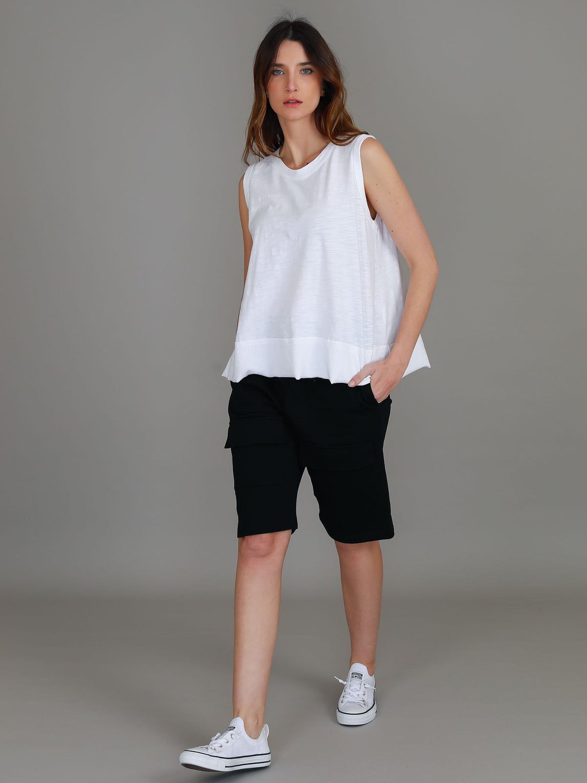 Sonya | Women's Tank Top – Cotton Slub Jersey