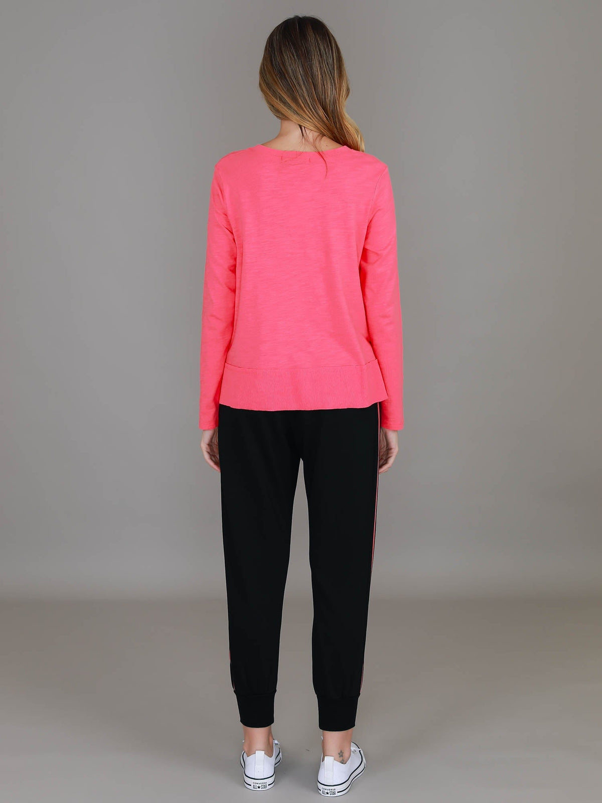 Sonya | Women's Long Sleeve T-Shirt – Cotton Slub Jersey