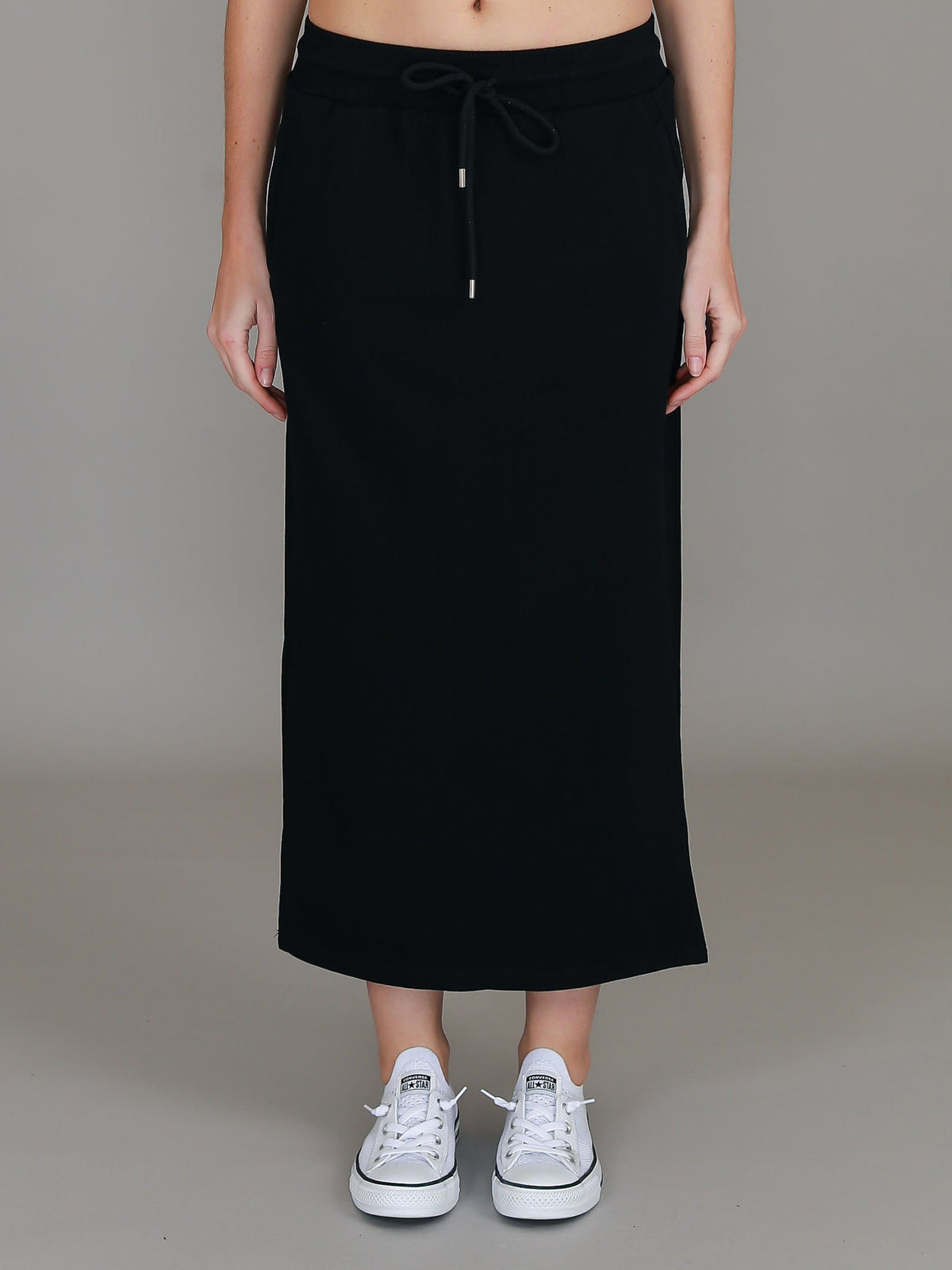 Roberta | Women's Midi Skirt – Cotton French Terry