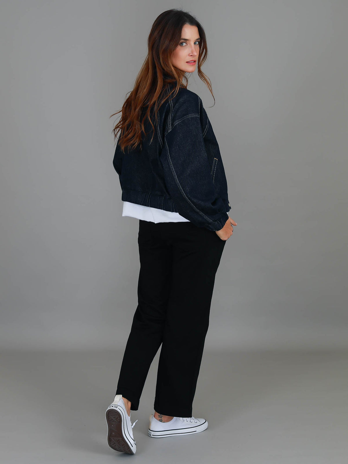 Augusta | Women's Denim Jacket – Cotton