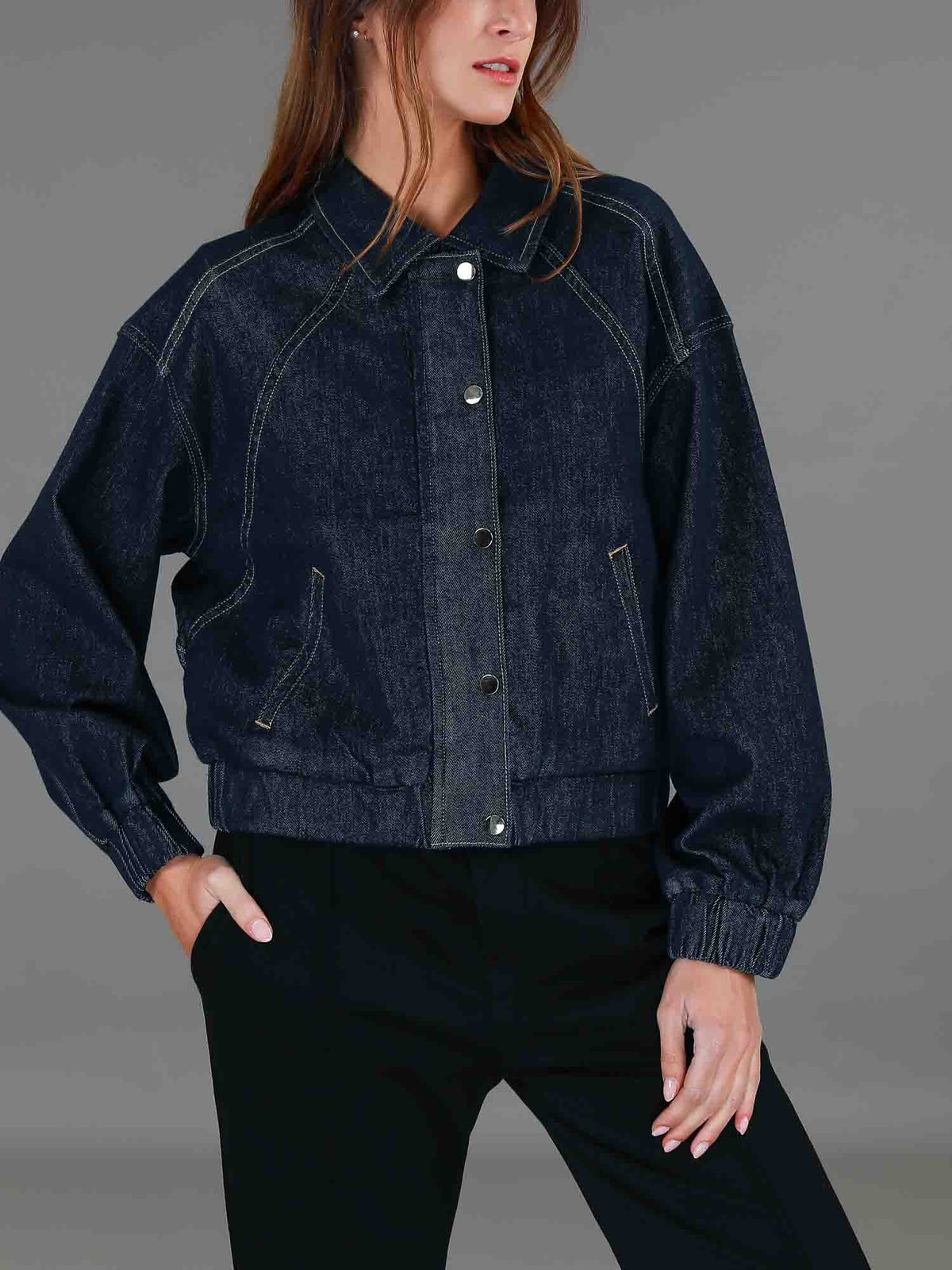 Augusta | Women's Denim Jacket – Cotton