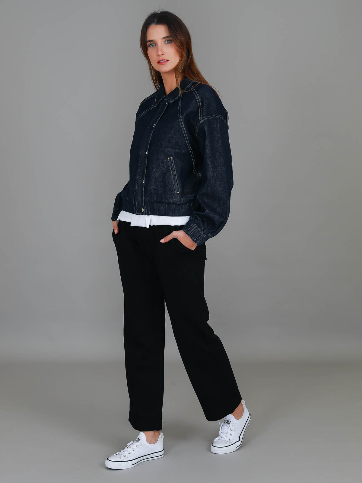 Augusta | Women's Denim Jacket – Cotton