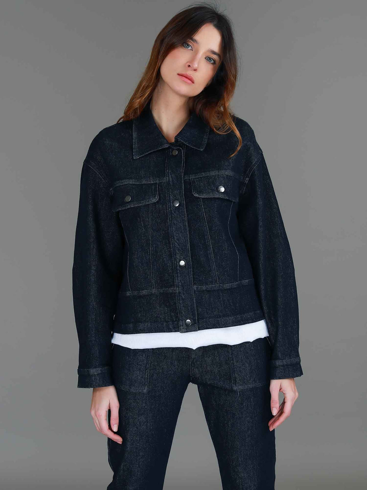 Richmond | Women's Cotton Utility Jacket – Casual Cropped Outerwear