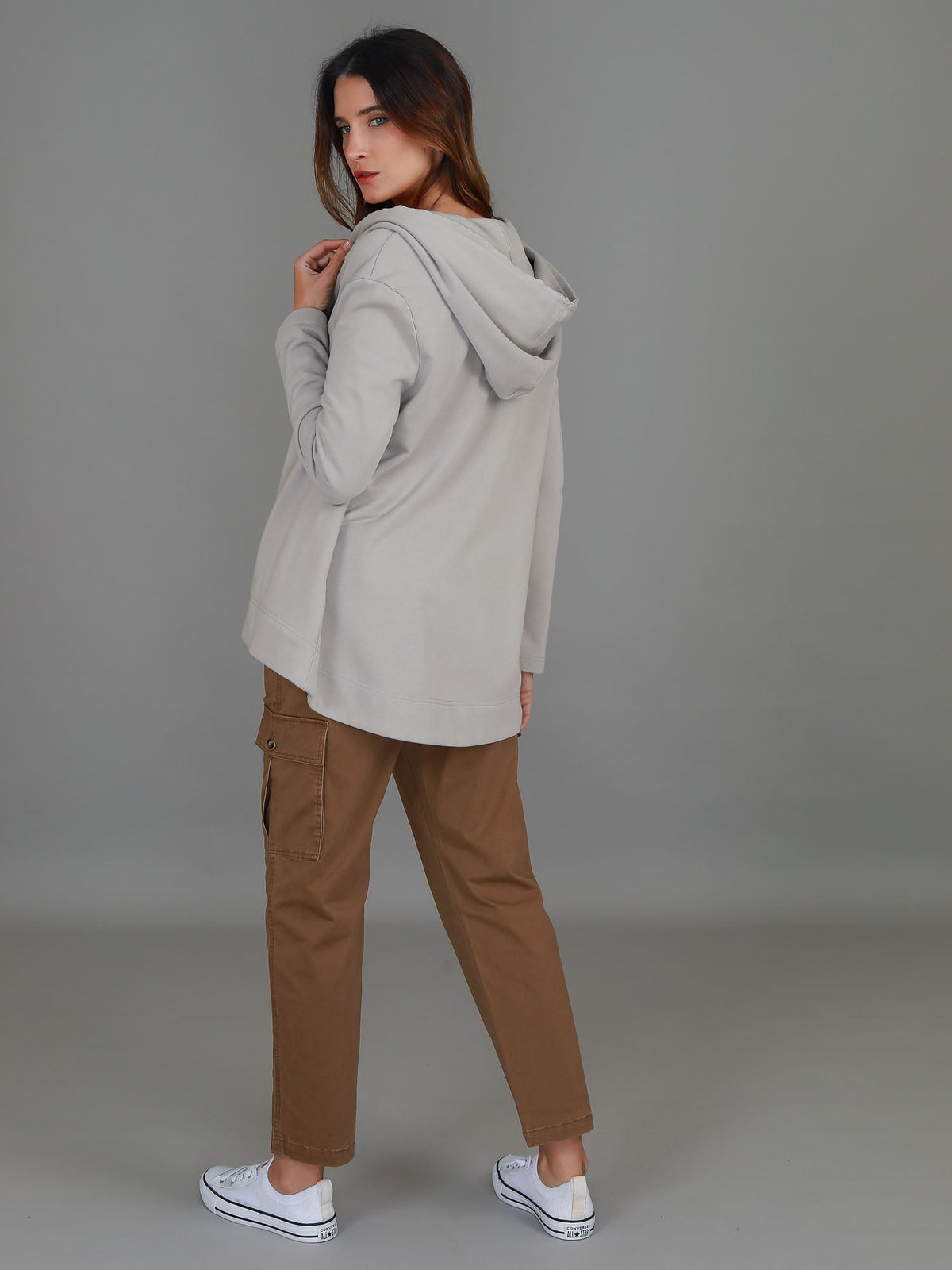 Sally | Women's Hooded Jacket – French Terry