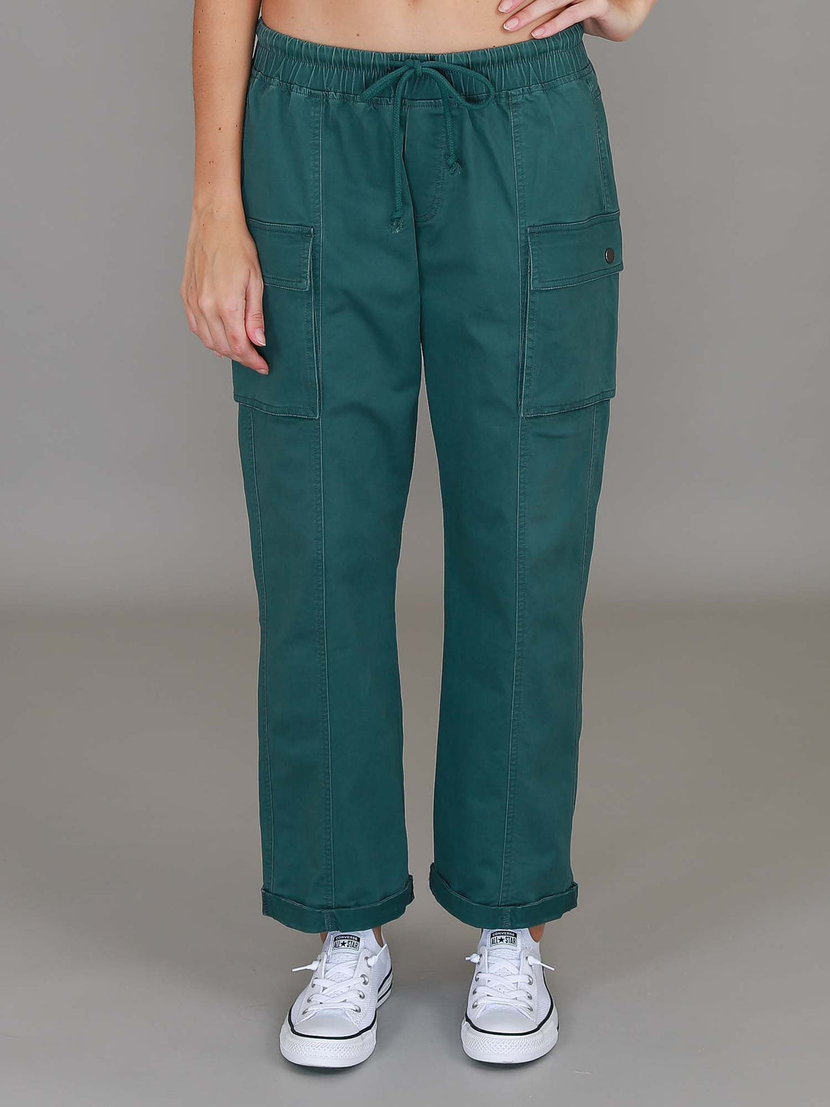 Dee | Women's Straight Leg Cargo Chino Pants
