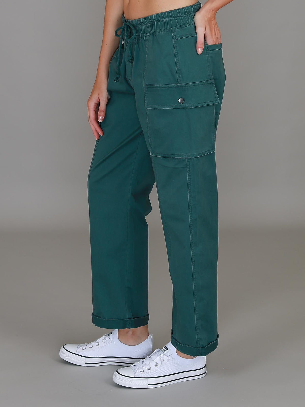 Dee | Women's Straight Leg Cargo Chino Pants