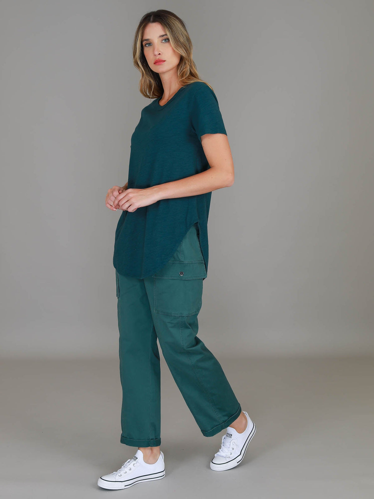 Dee | Women's Straight Leg Cargo Chino Pants