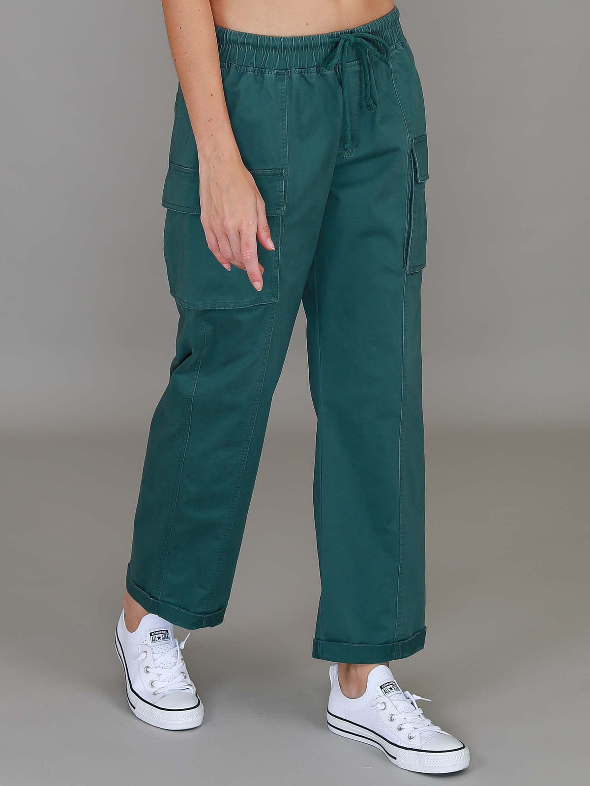 Dee | Women's Straight Leg Cargo Chino Pants