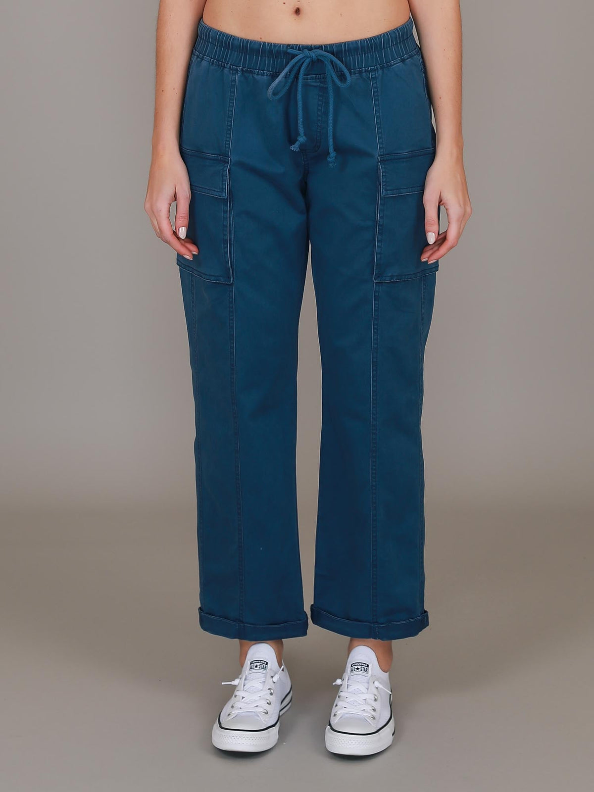 Dee | Women's Straight Leg Cargo Chino Pants