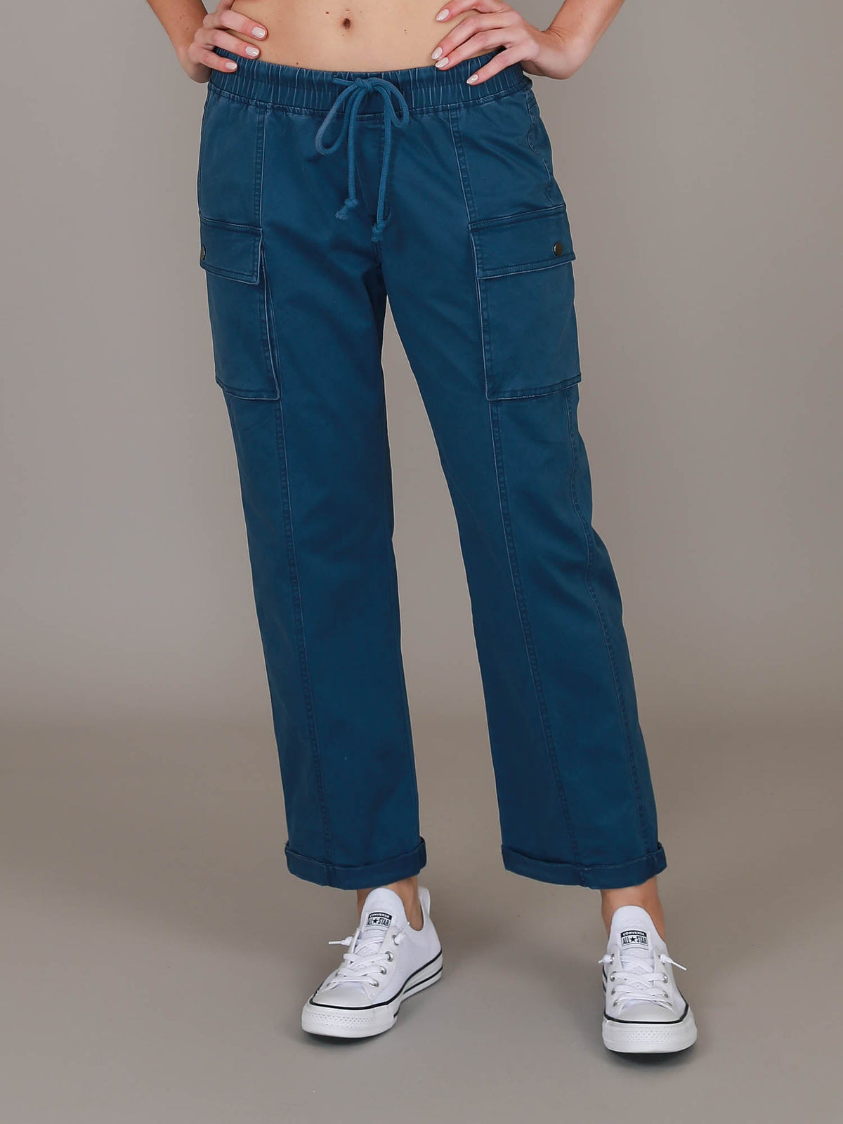 Dee | Women's Straight Leg Cargo Chino Pants