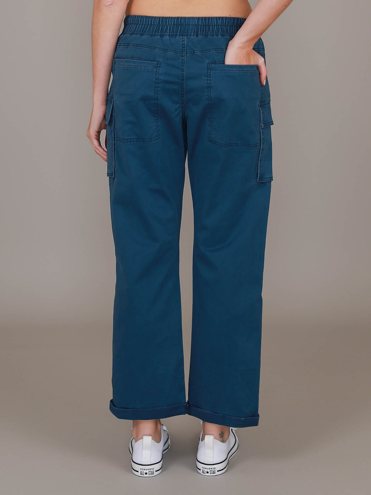 Dee | Women's Straight Leg Cargo Chino Pants