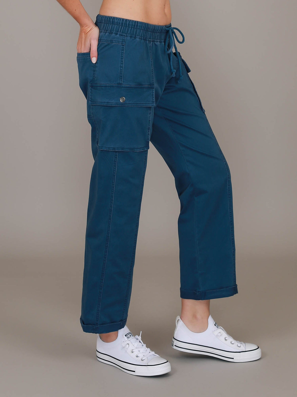 Dee | Women's Straight Leg Cargo Chino Pants