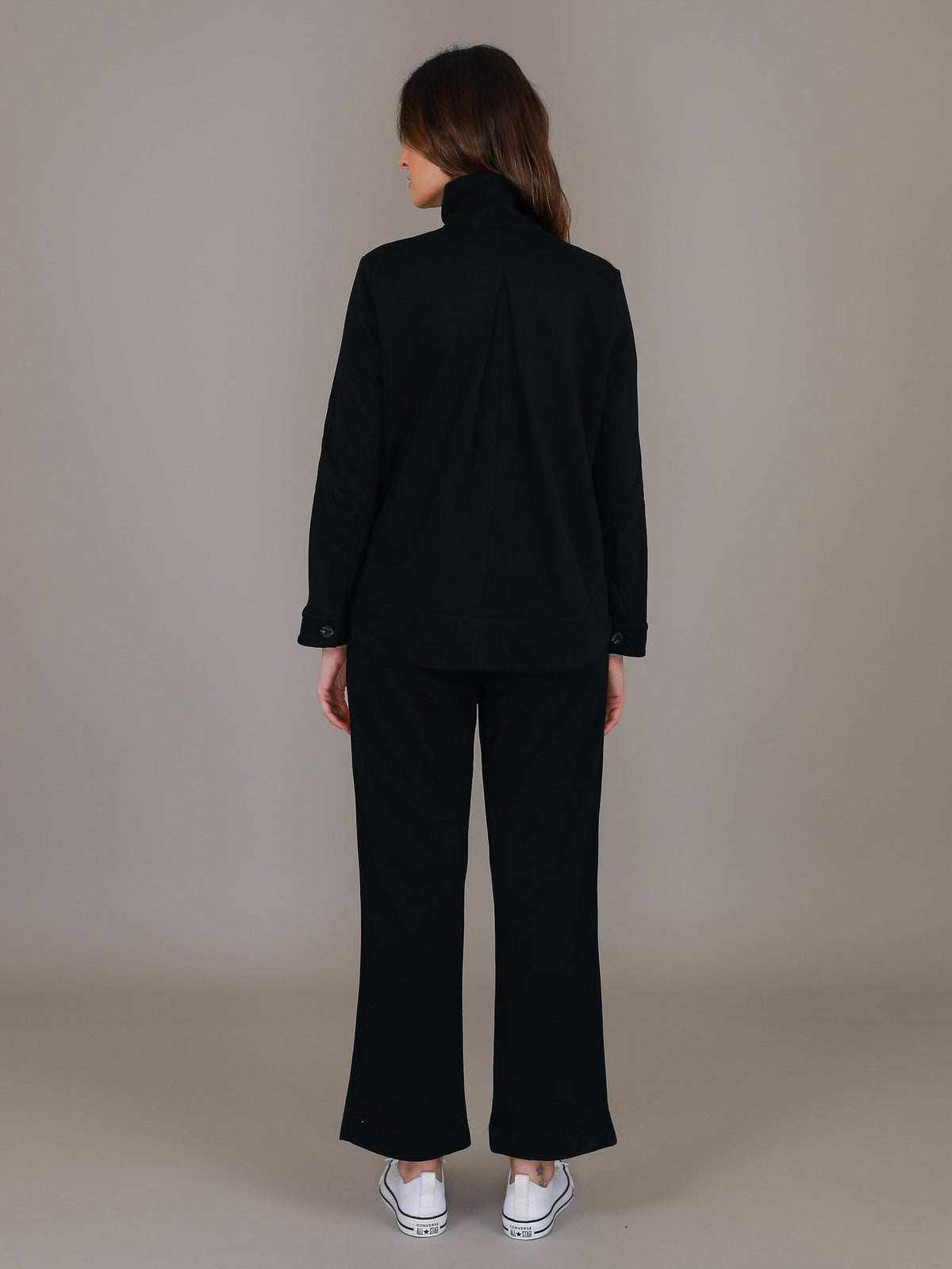 Caroll | Women's Utility Jacket – Button Front, Flap Pockets