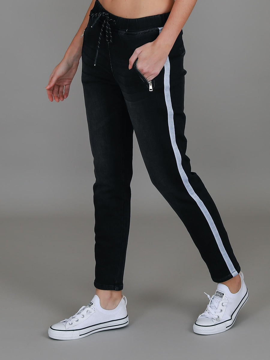 Molly | Women's Slim Fit Jogger Jean – Stretch Denim