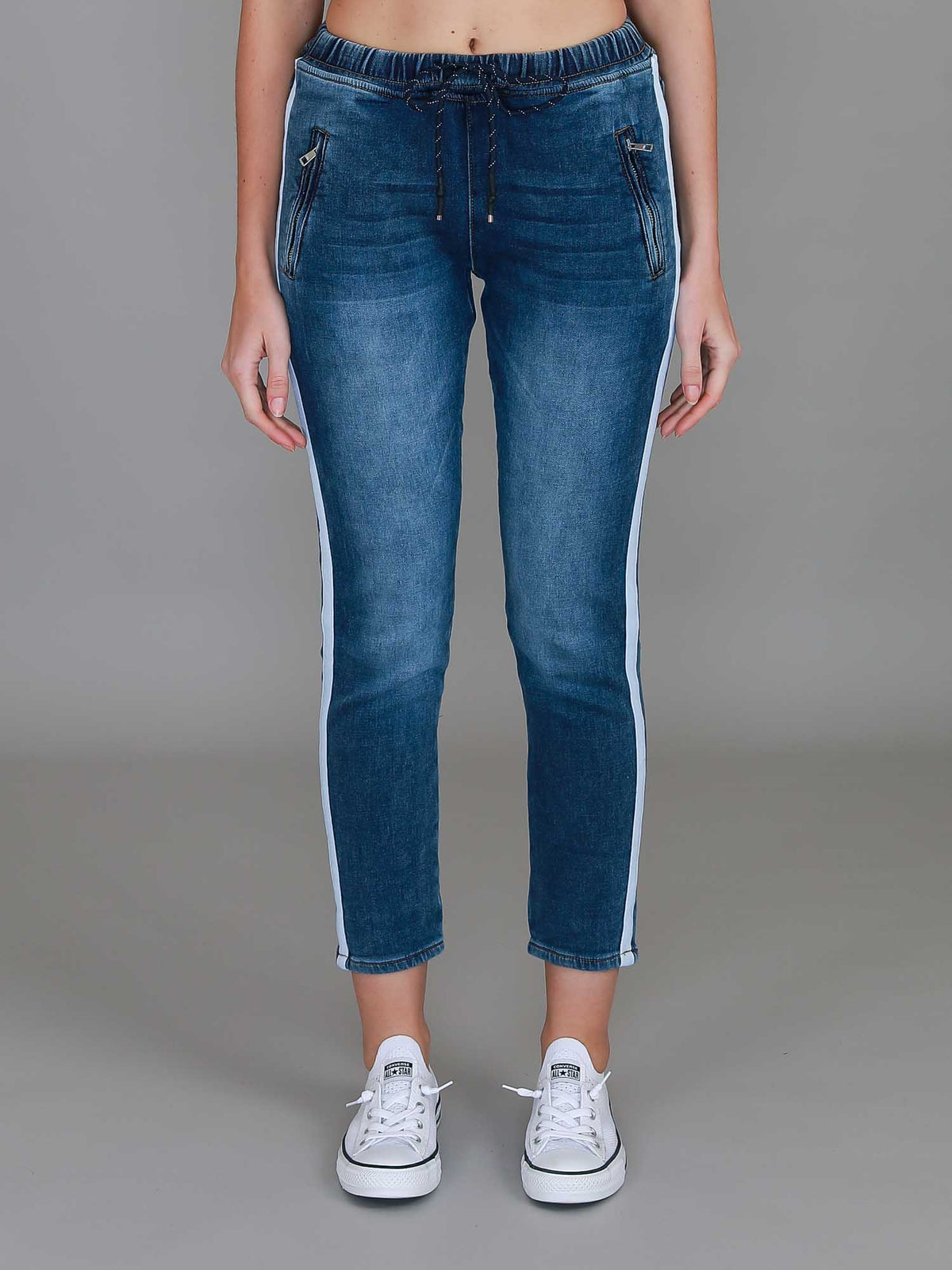 Molly | Women's Slim Fit Jogger Jean – Stretch Denim