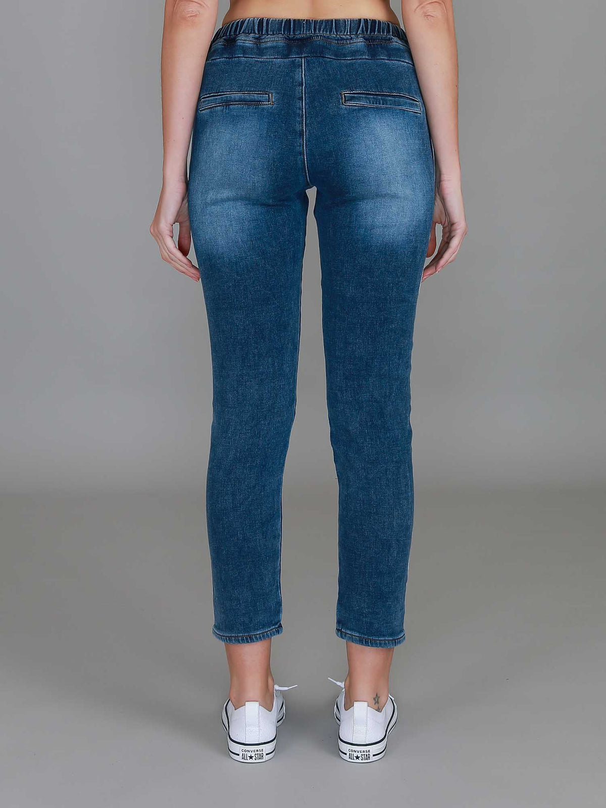 Molly | Women's Slim Fit Jogger Jean – Stretch Denim