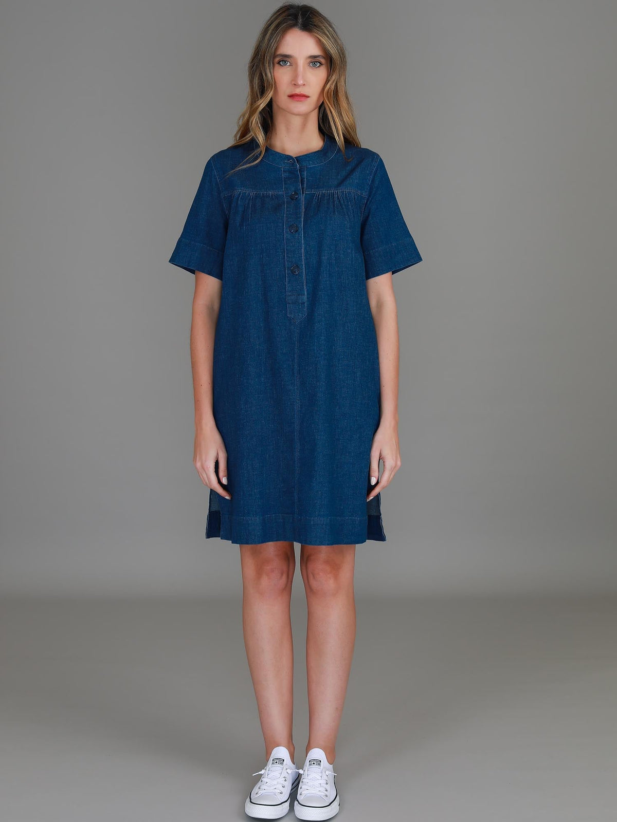 Tiffany Denim Shirt Dress