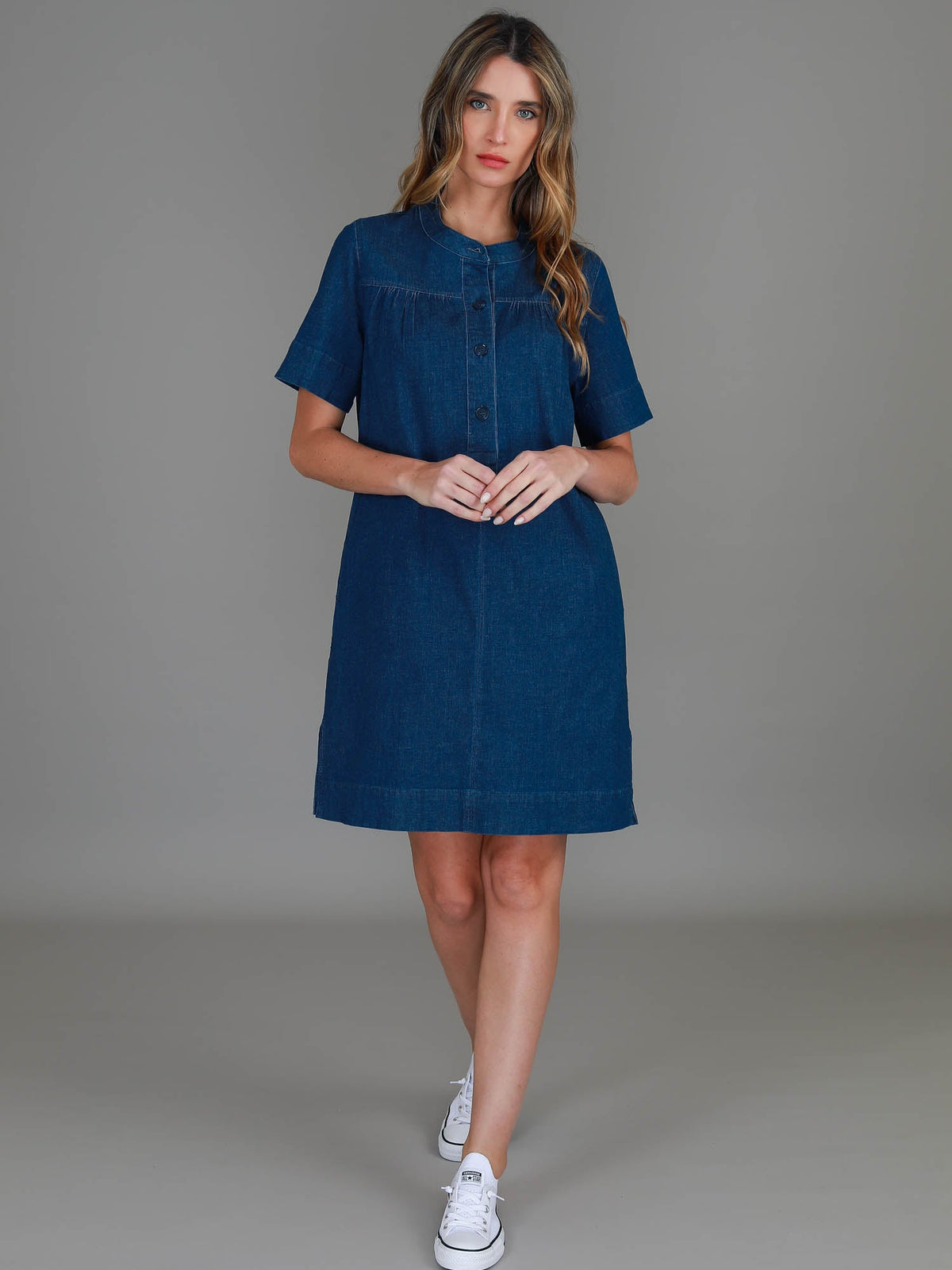 Tiffany Denim Shirt Dress