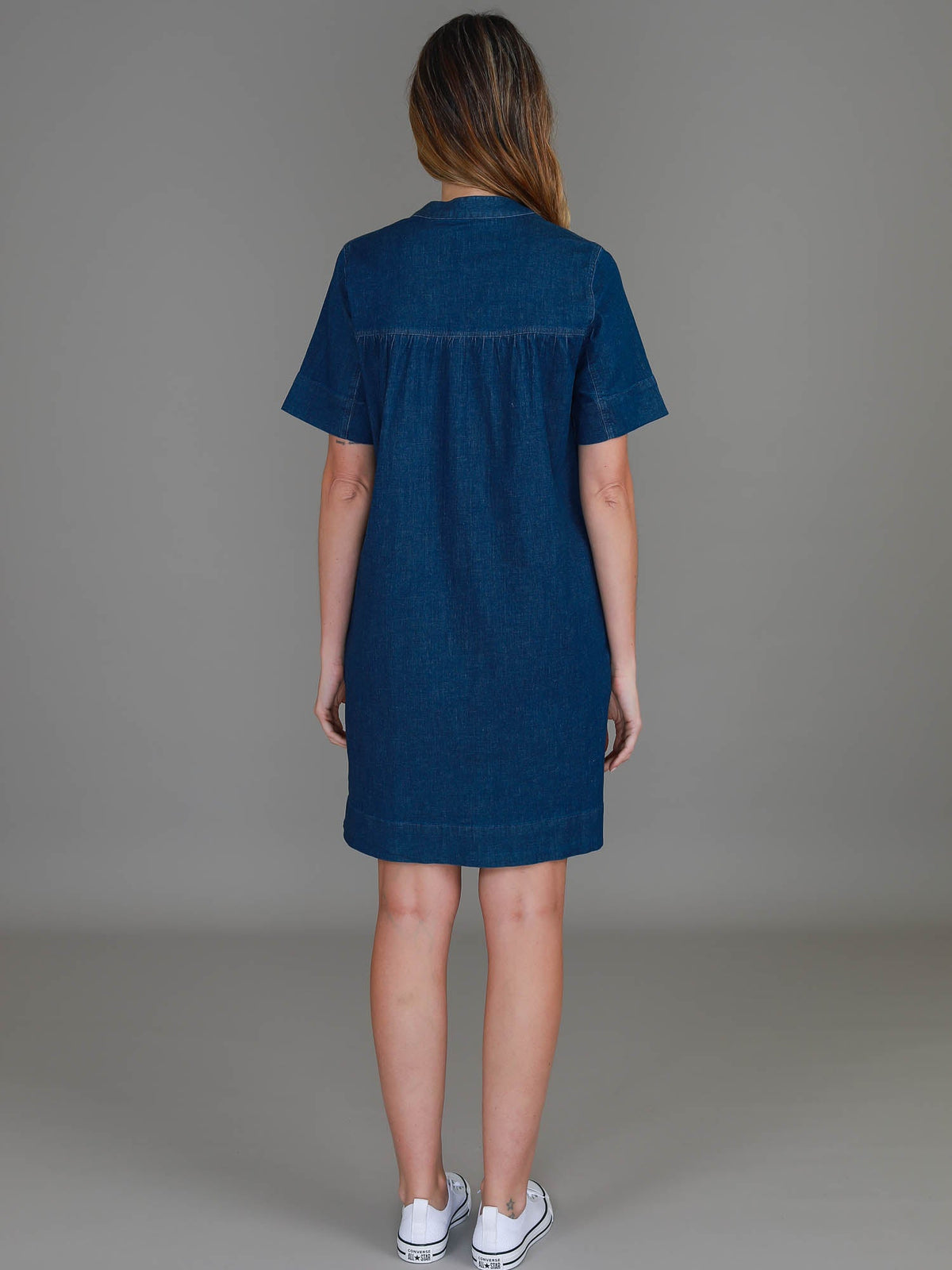 Tiffany Denim Shirt Dress