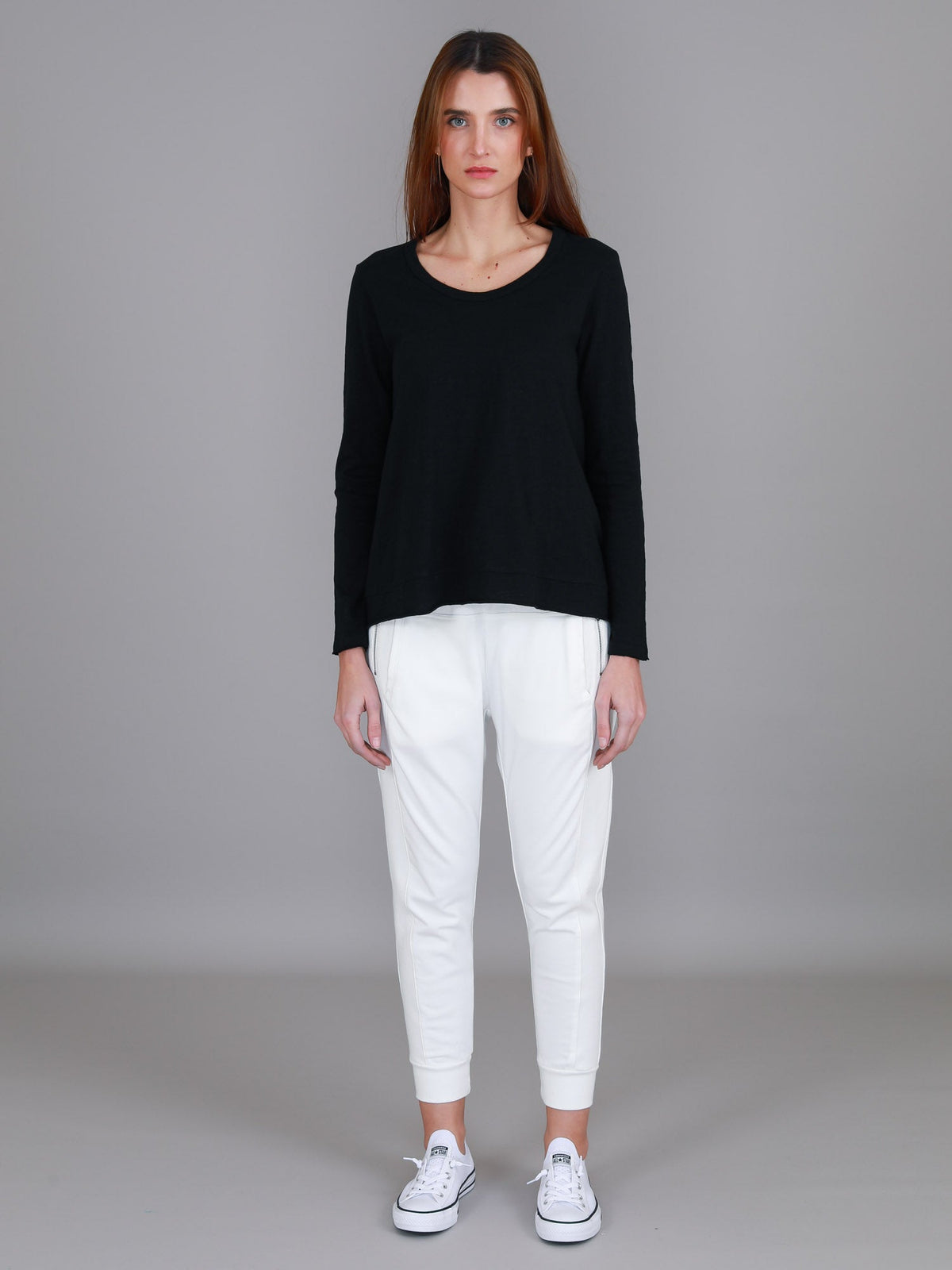 Willow Asymmetrical Hem T Shirt