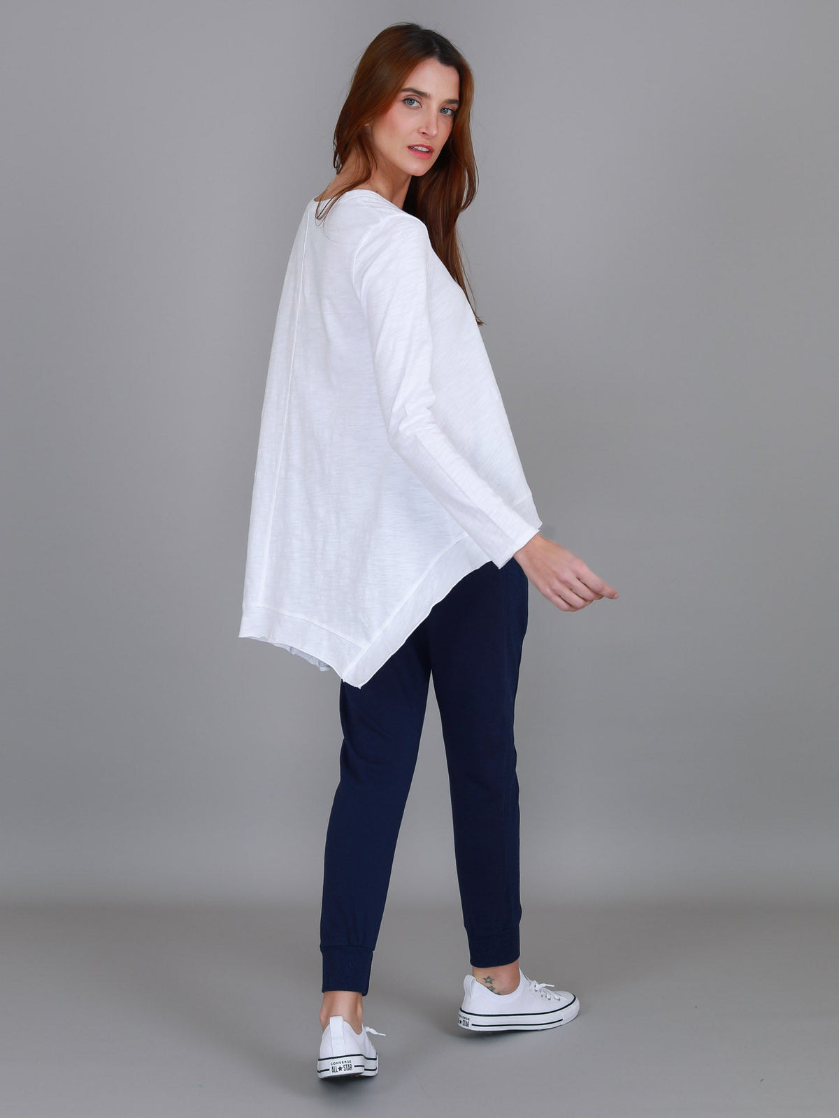 Willow Asymmetrical Hem T Shirt