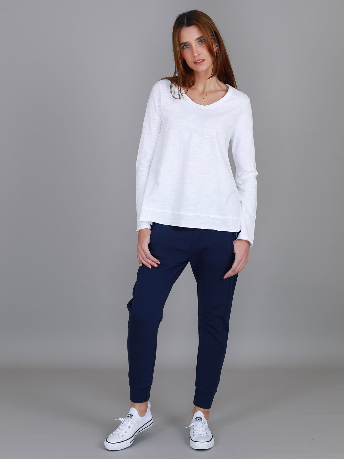 Willow Asymmetrical Hem T Shirt