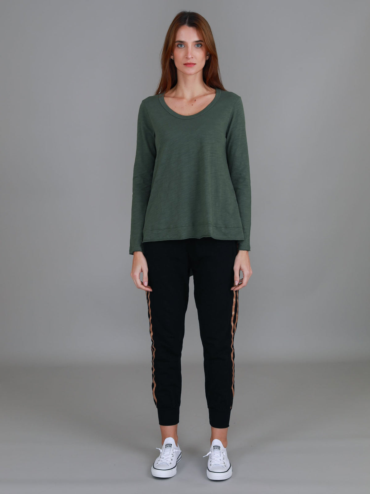 Willow Asymmetrical Hem T Shirt