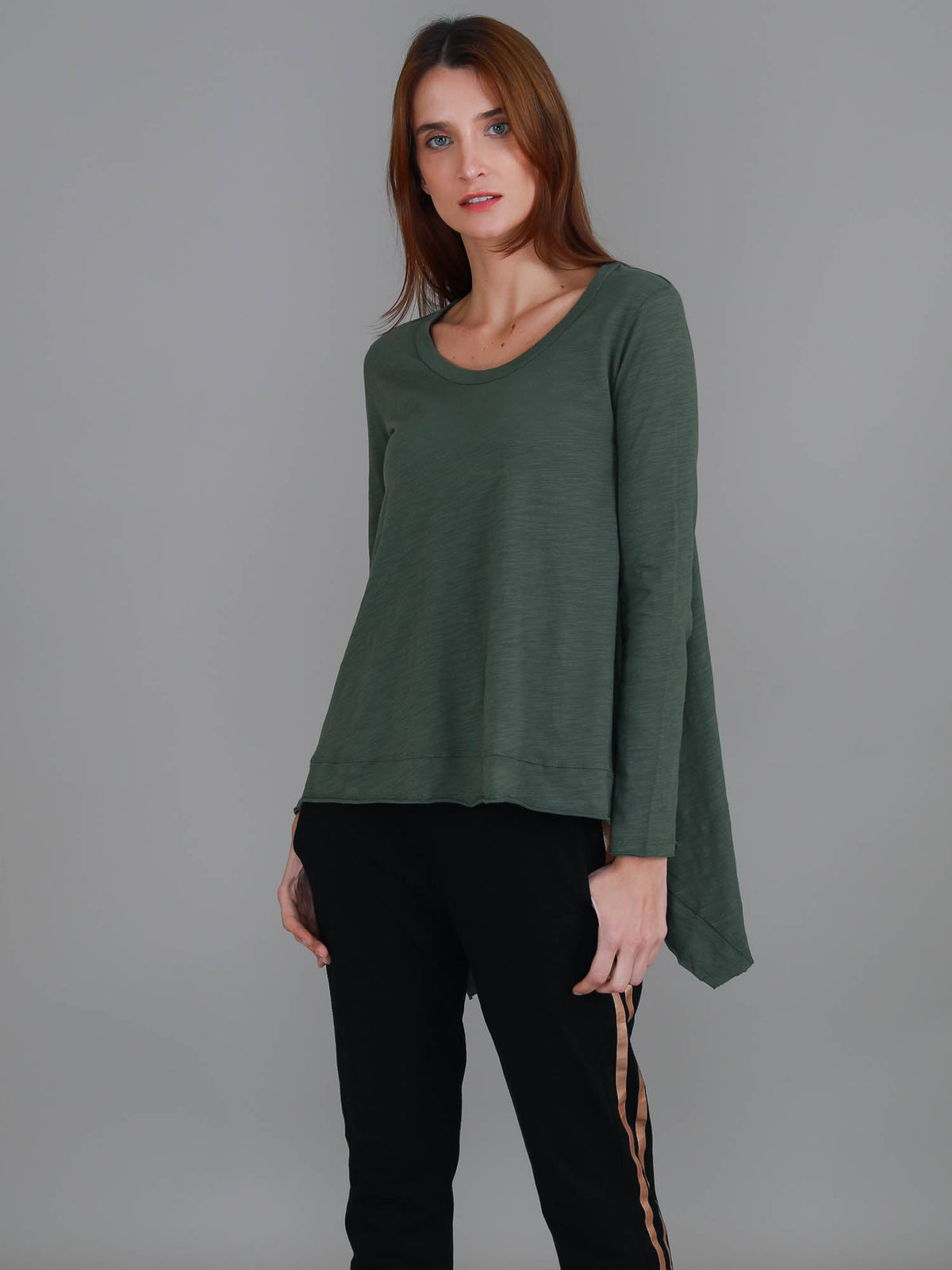 Willow Asymmetrical Hem T Shirt