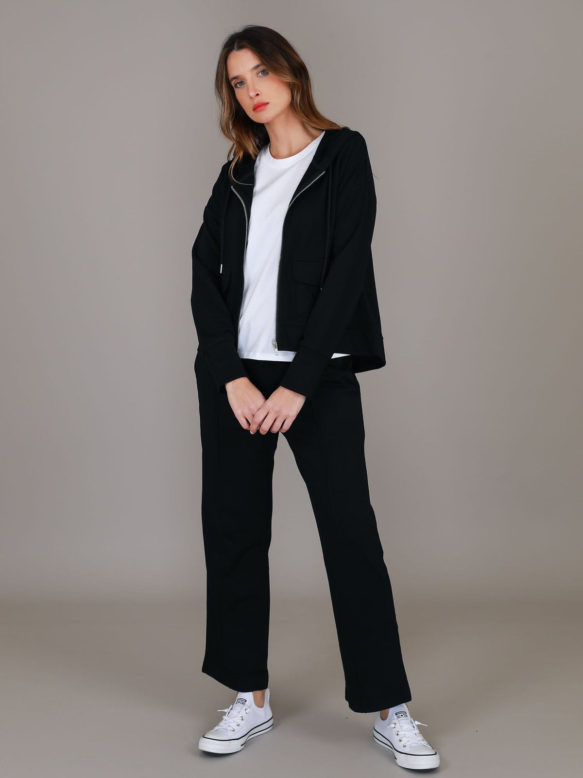 Cori | Women's Zip Up Hoodie Jacket – Cotton French Terry
