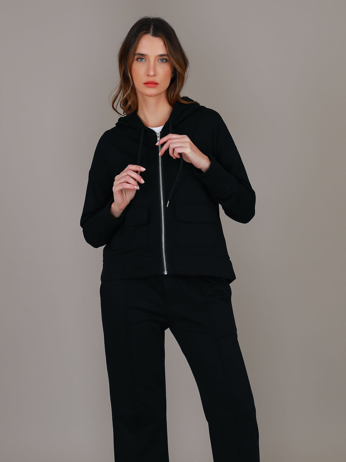 Cori | Women's Zip Up Hoodie Jacket – Cotton French Terry