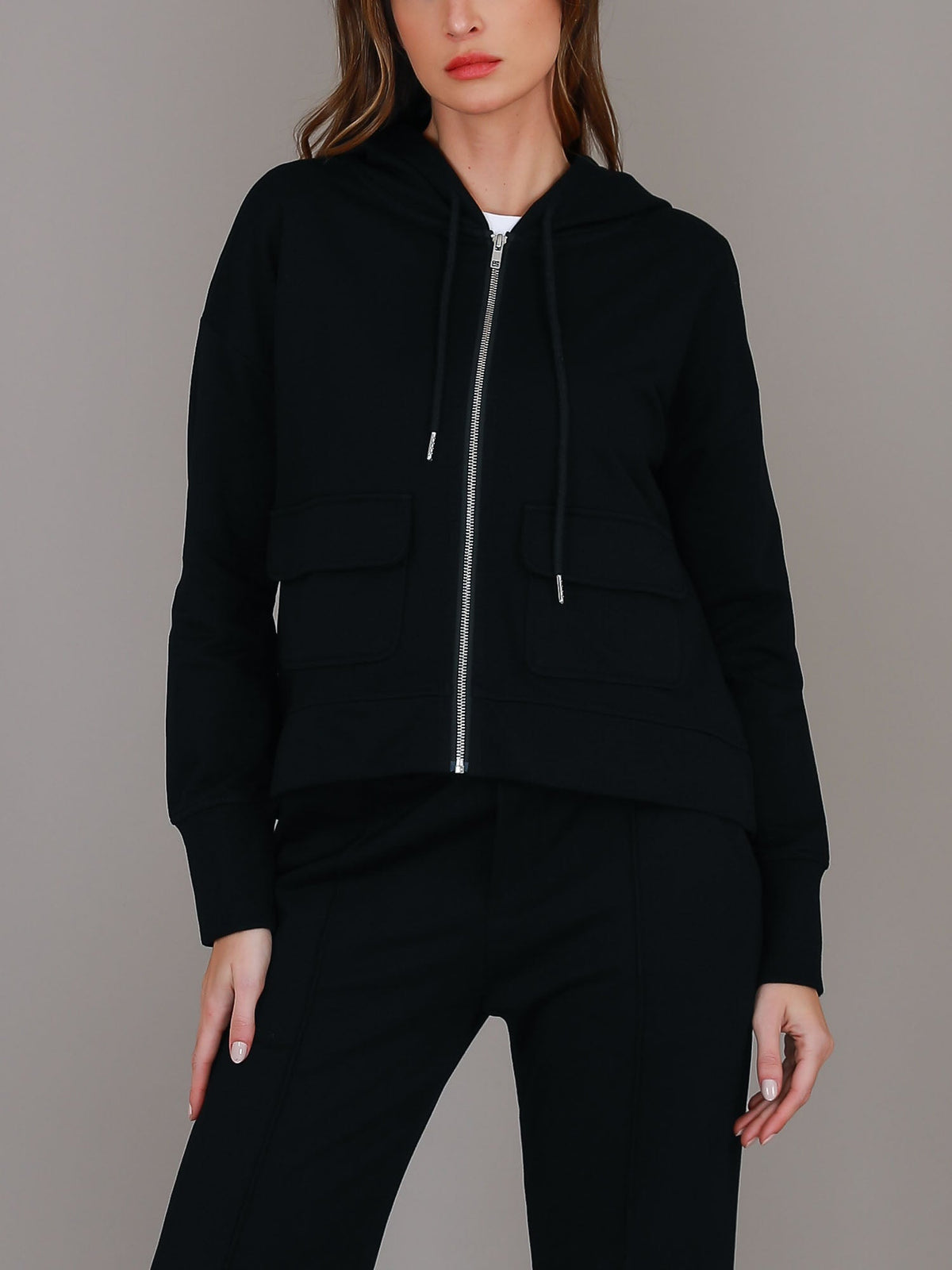 Cori | Women's Zip Up Hoodie Jacket – Cotton French Terry