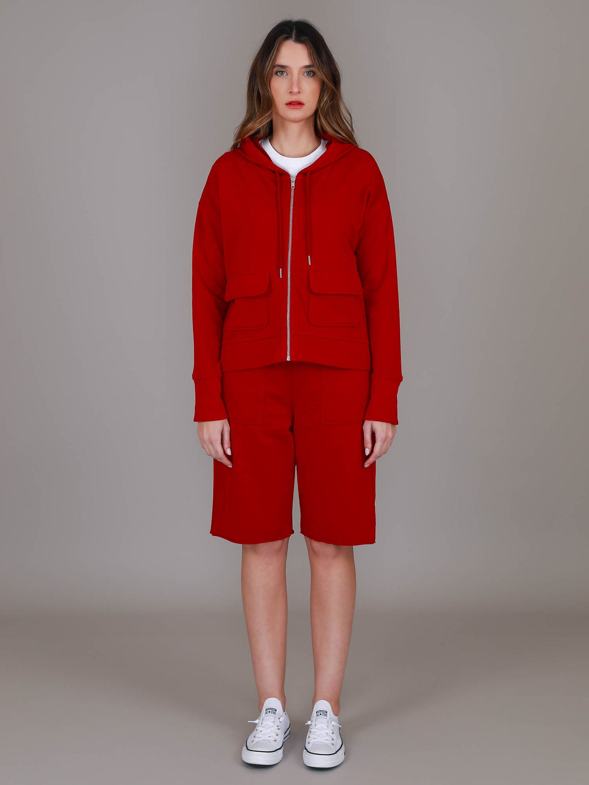 Cori | Women's Zip Up Hoodie Jacket – Cotton French Terry