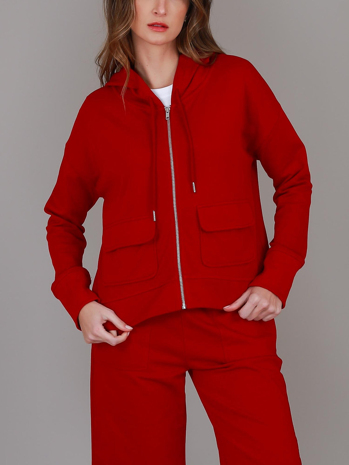 Cori | Women's Zip Up Hoodie Jacket – Cotton French Terry