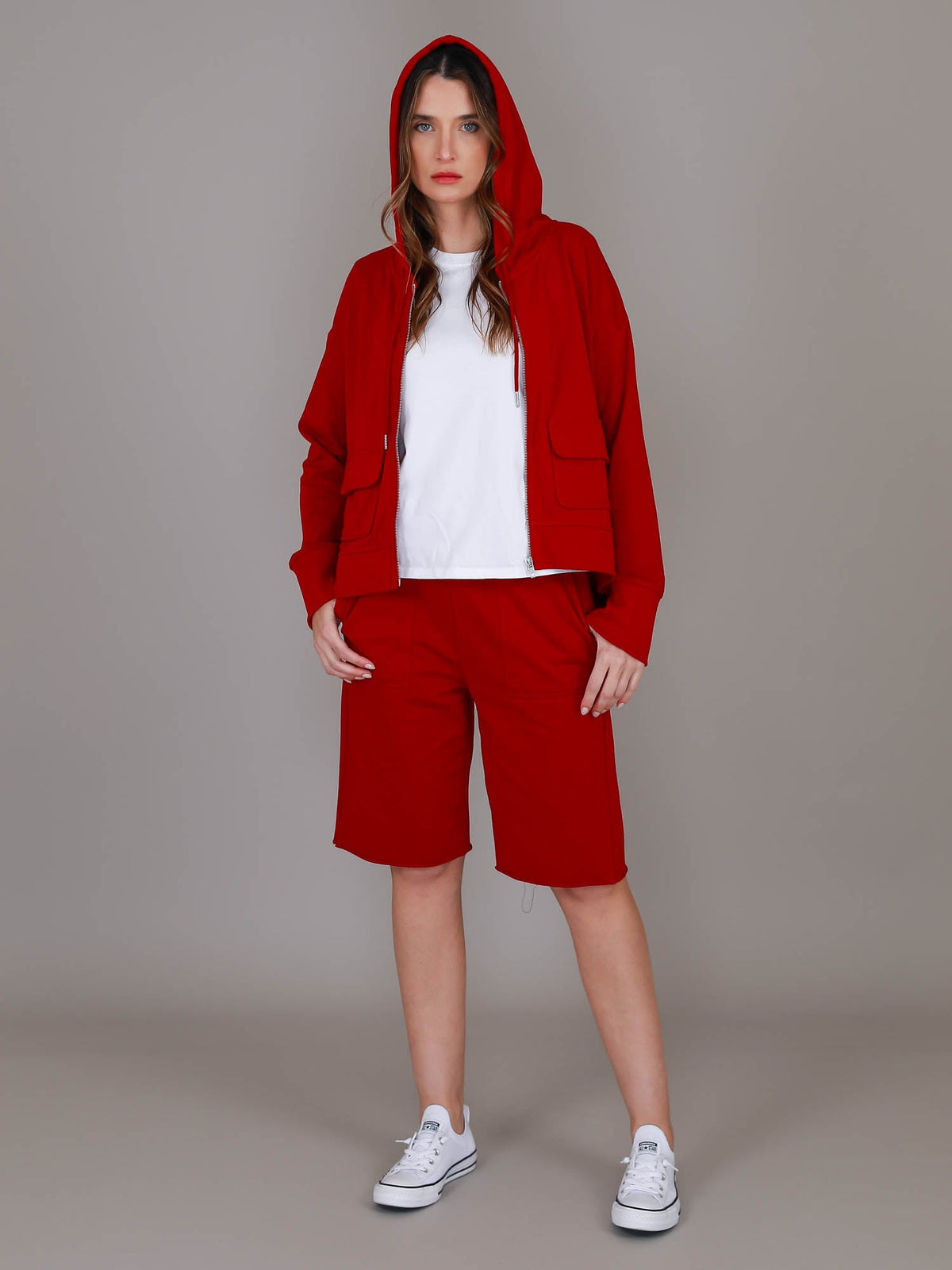 Cori | Women's Zip Up Hoodie Jacket – Cotton French Terry