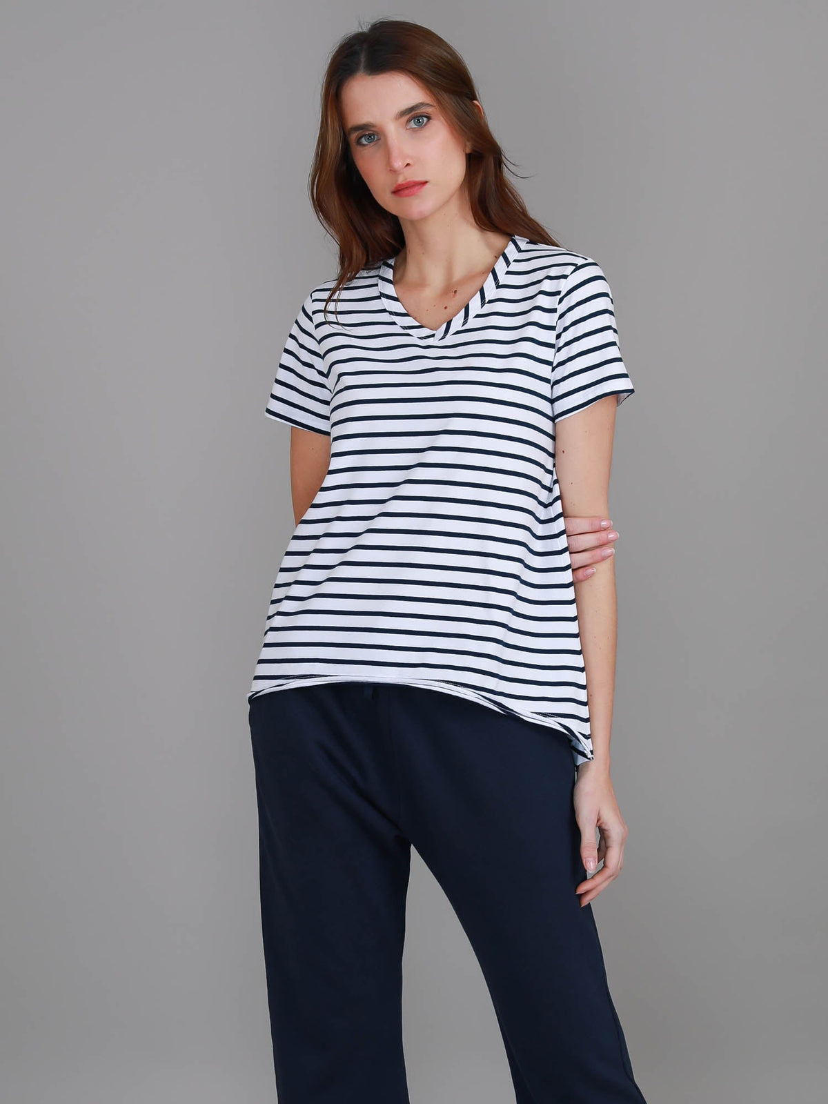 Thornton V Neck T Shirt