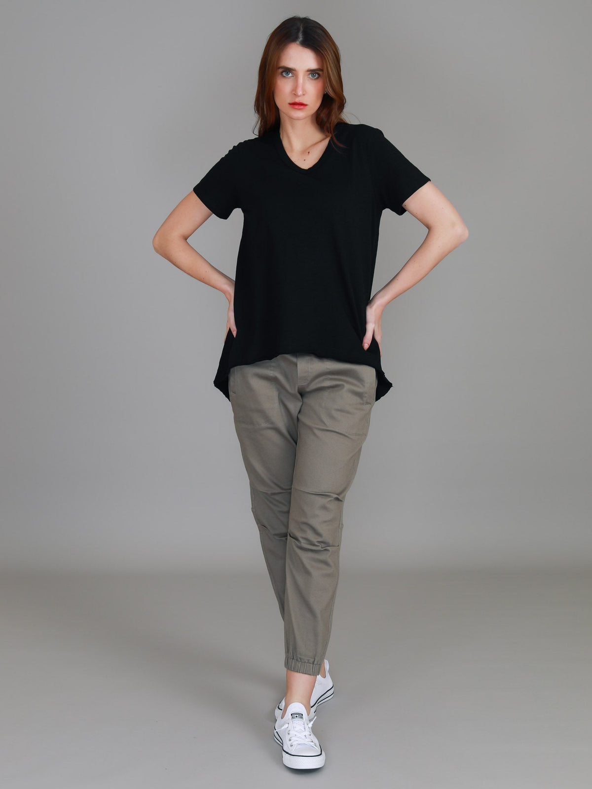 Thornton V Neck T Shirt