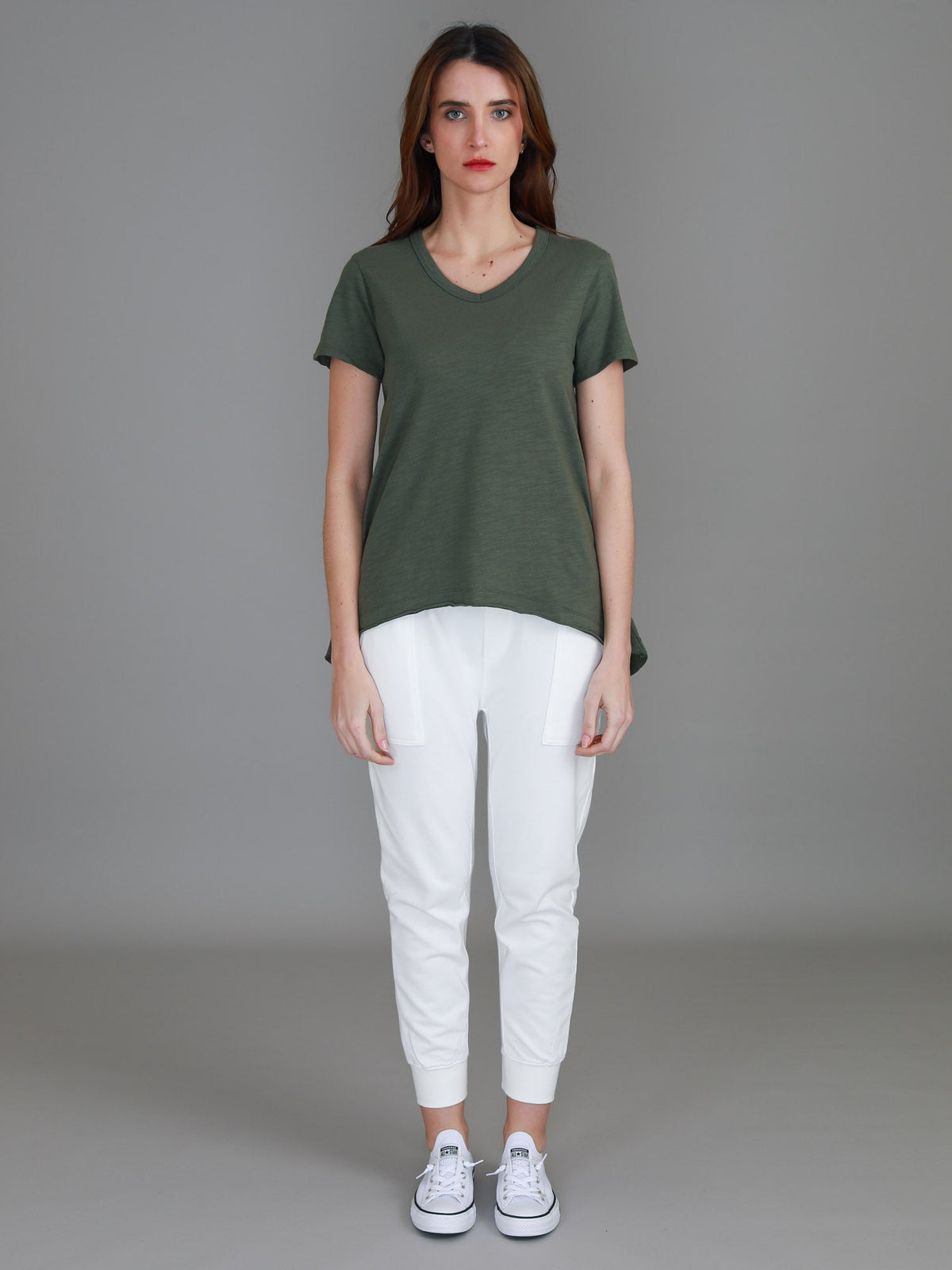 Thornton V Neck T Shirt