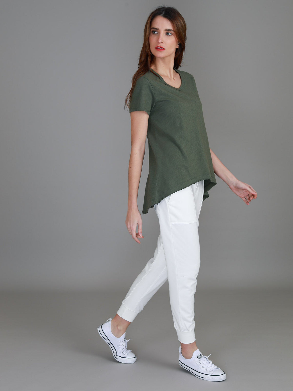 Thornton V Neck T Shirt