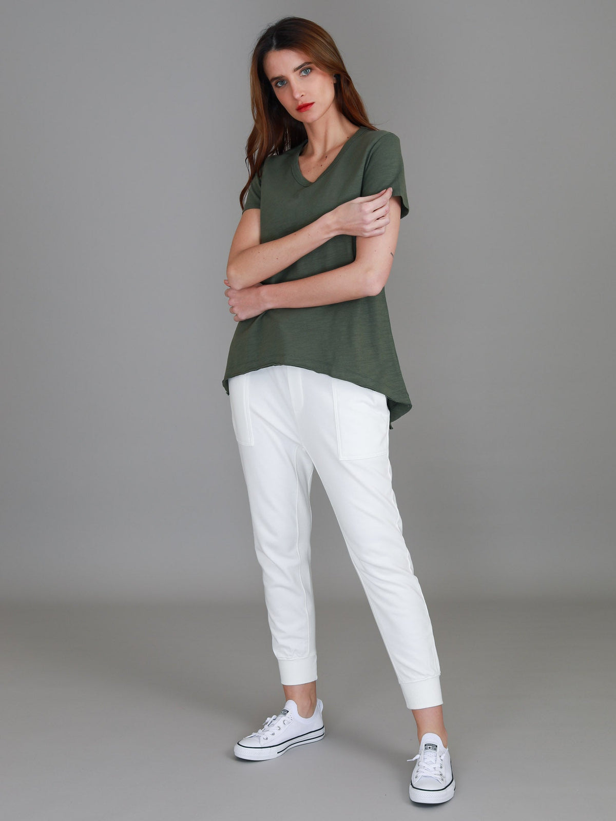 Thornton V Neck T Shirt