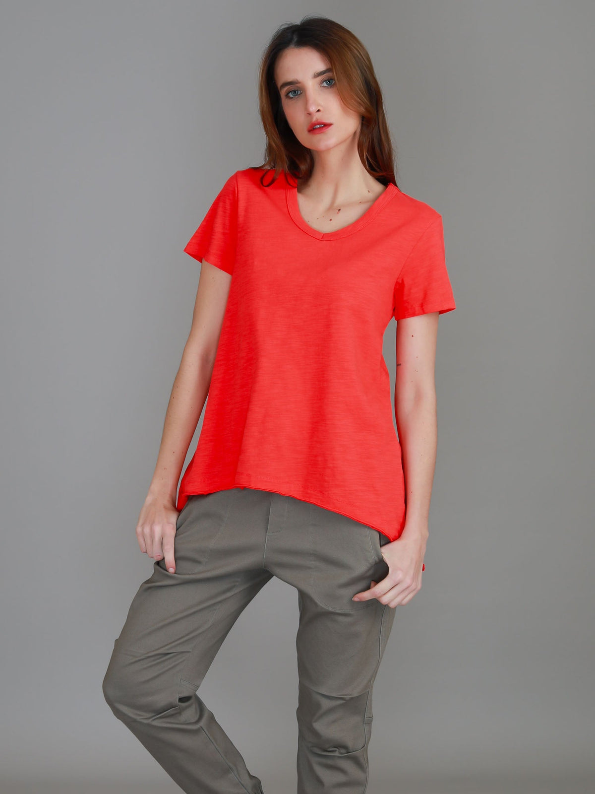 Thornton V Neck T Shirt