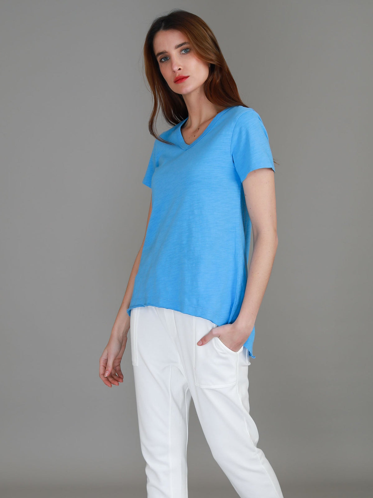 Thornton V Neck T Shirt