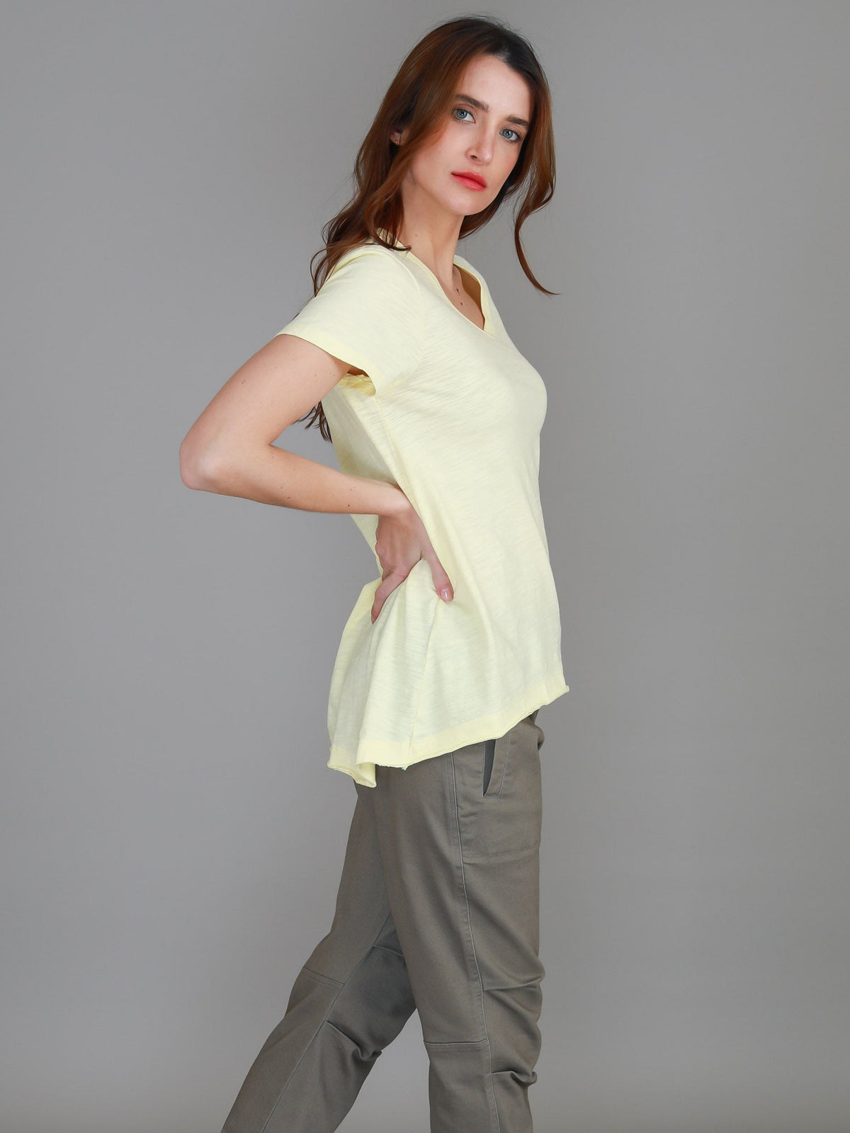 Thornton V Neck T Shirt