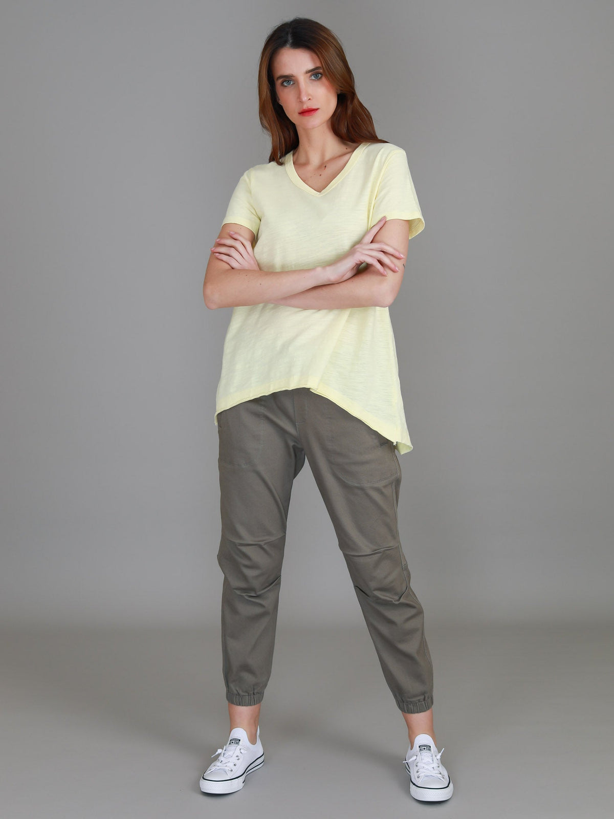 Thornton V Neck T Shirt