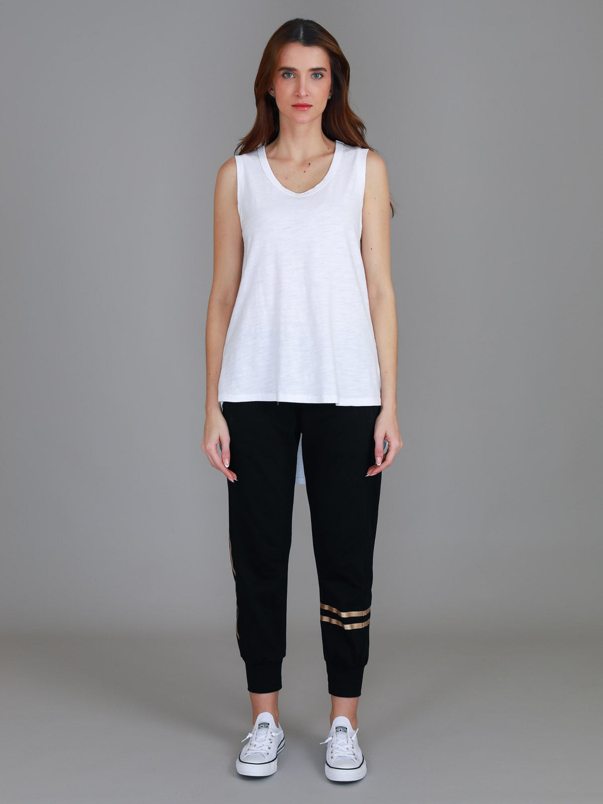 Madison Hi Lo Hem Tank Top (Sale)