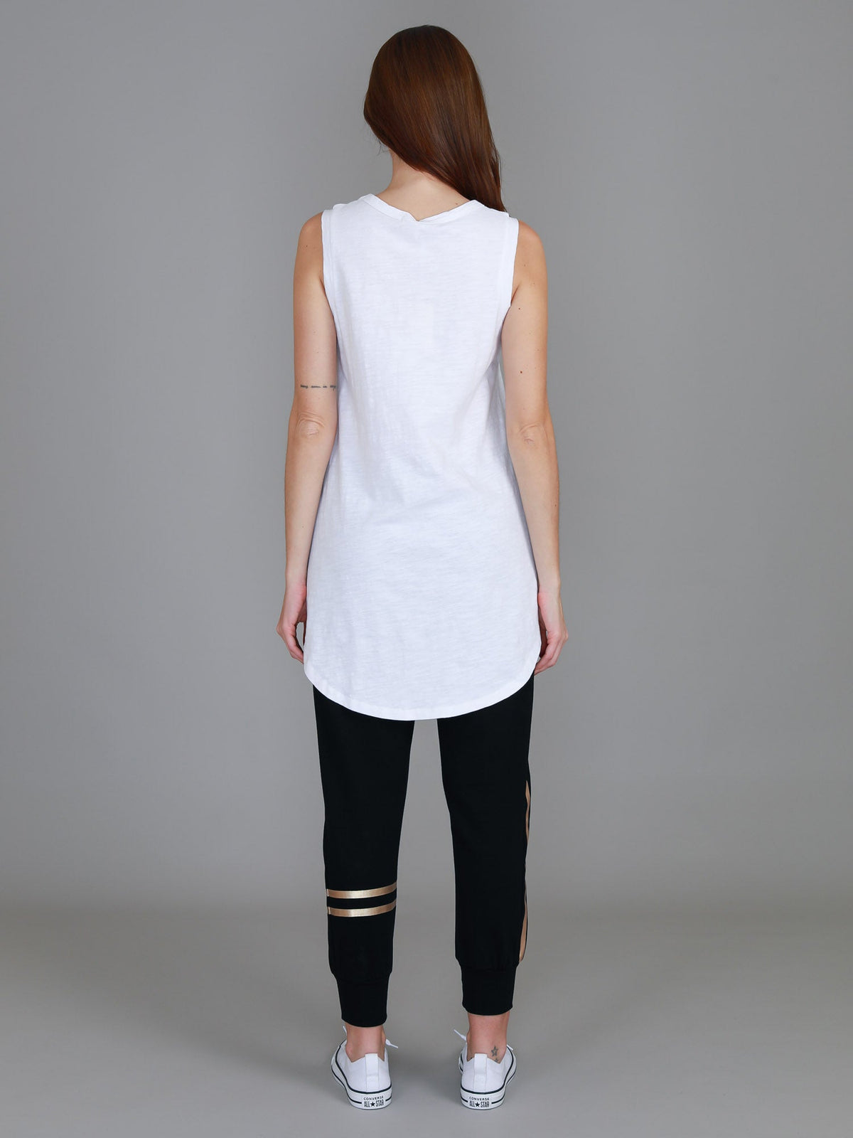 Madison Hi Lo Hem Tank Top (Sale)